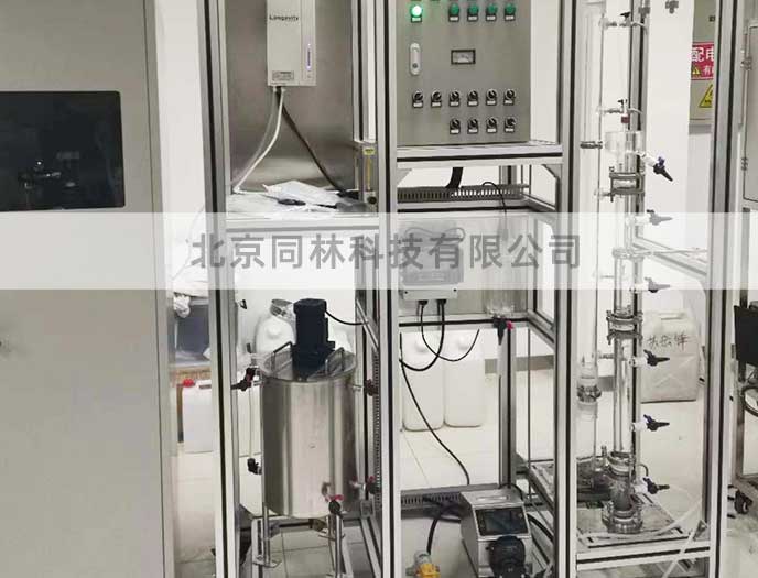 高硼硅臭氧反应器实验装置验收完毕